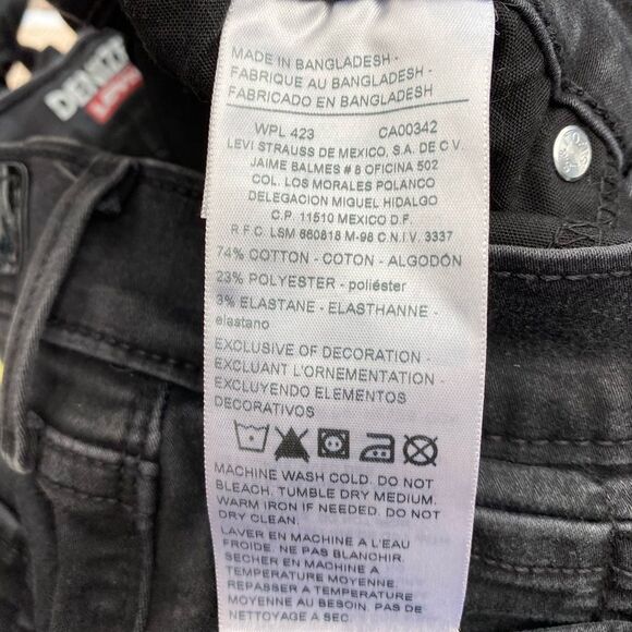 Levi's Denizen Curvy Skinny Jeans - Picture 6 of 9